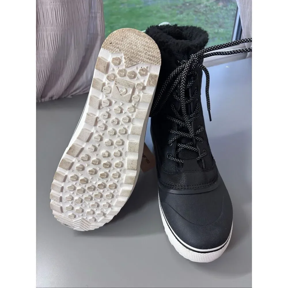 Quicksilver Sub Zero Hi Snowboot black Mens Size 9